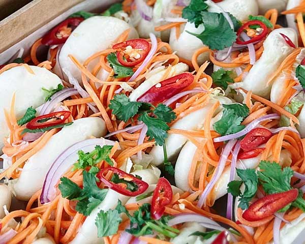 Steamed Bao Bun Platter
